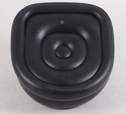 Sofá Inflable con Reposapiés – Sillón Inflable Portátil para Interiores y Exteriores, Cama Sofá Individual