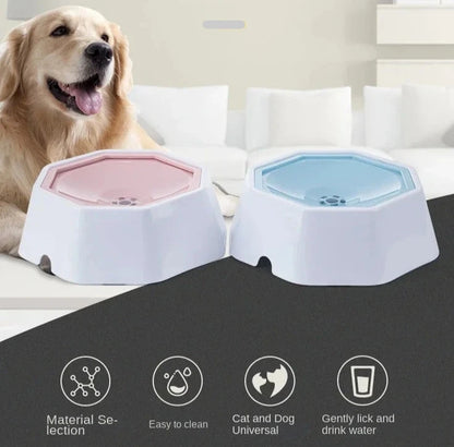 Bebedero para Mascotas con Cuenco Flotante - Hidratación Limpia y Sin Derrames