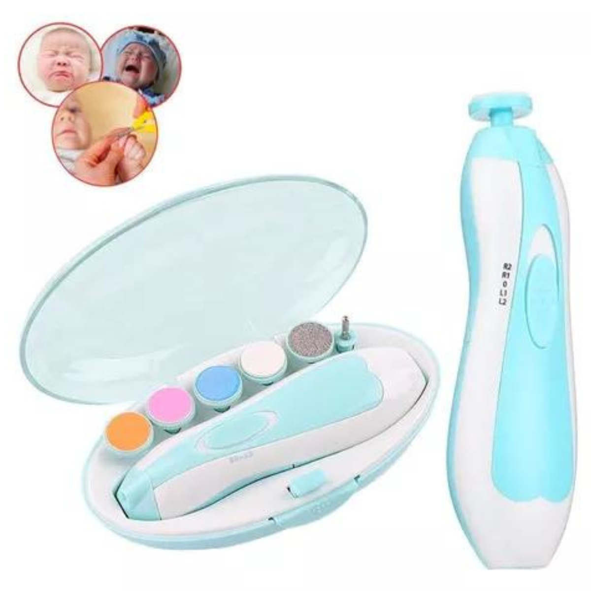 Limpiador de Uñas Portátil 6 en 1 – Cuidado Completo y Seguro