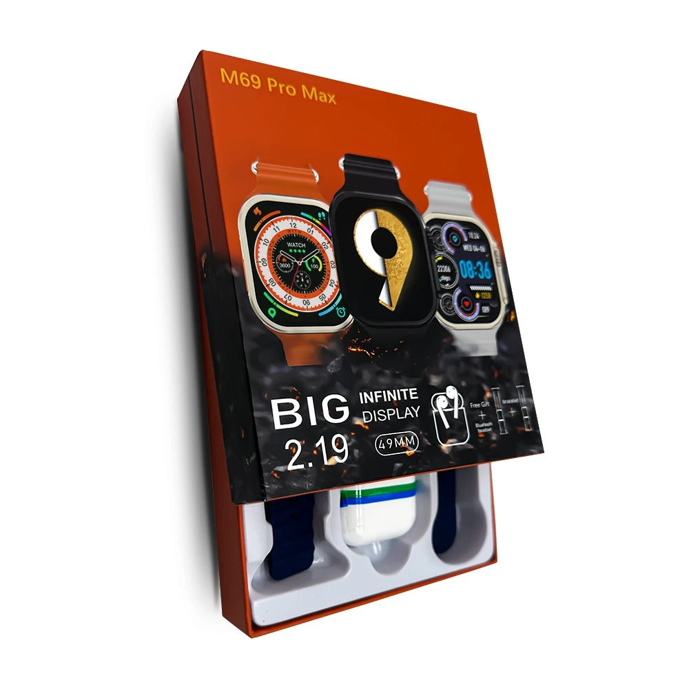 Reloj Smartwatch con Correas y Audífonos – Tecnología y Estilo para tu Vida Diaria