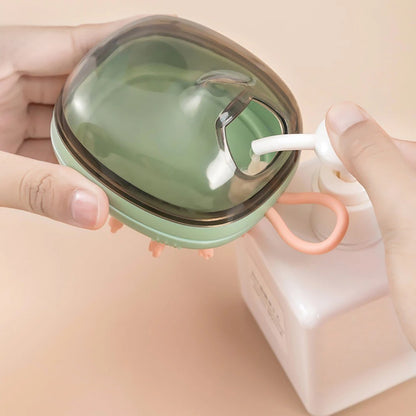 Cepillo de Silicona para Masaje del Cuero Cabelludo 
